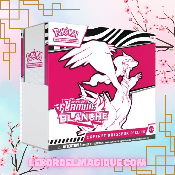 ETB Pokémon 10.5 Foudre Noir Flamme Blanche