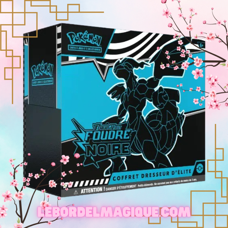 ETB Pokémon 10.5 Foudre Noir Flamme Blanche
