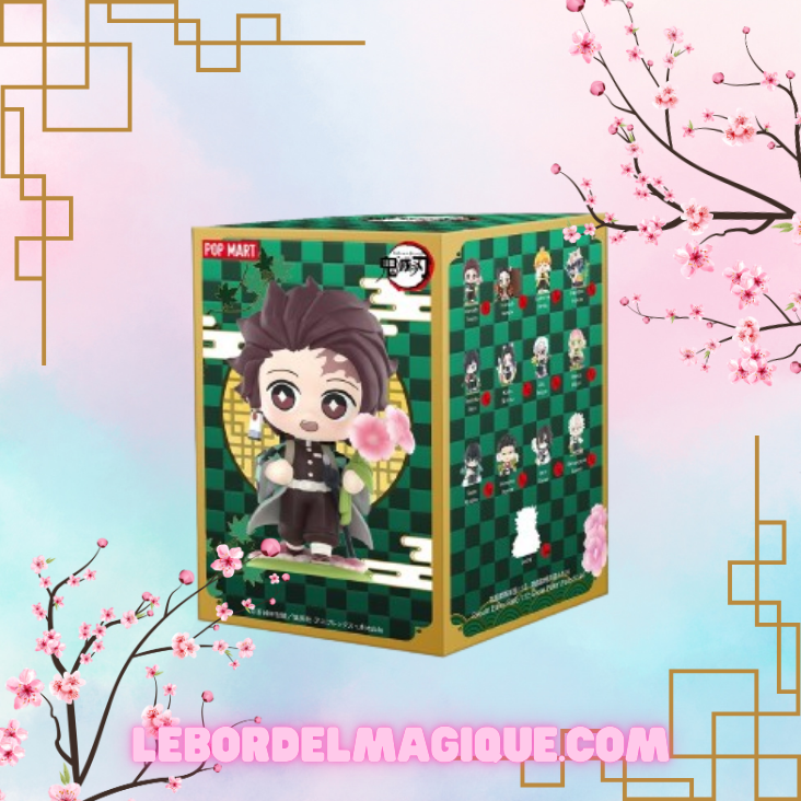 Pop Mart Demon Slayer Labubu : Kimetsu no Yaiba Birth Flower Series Figures