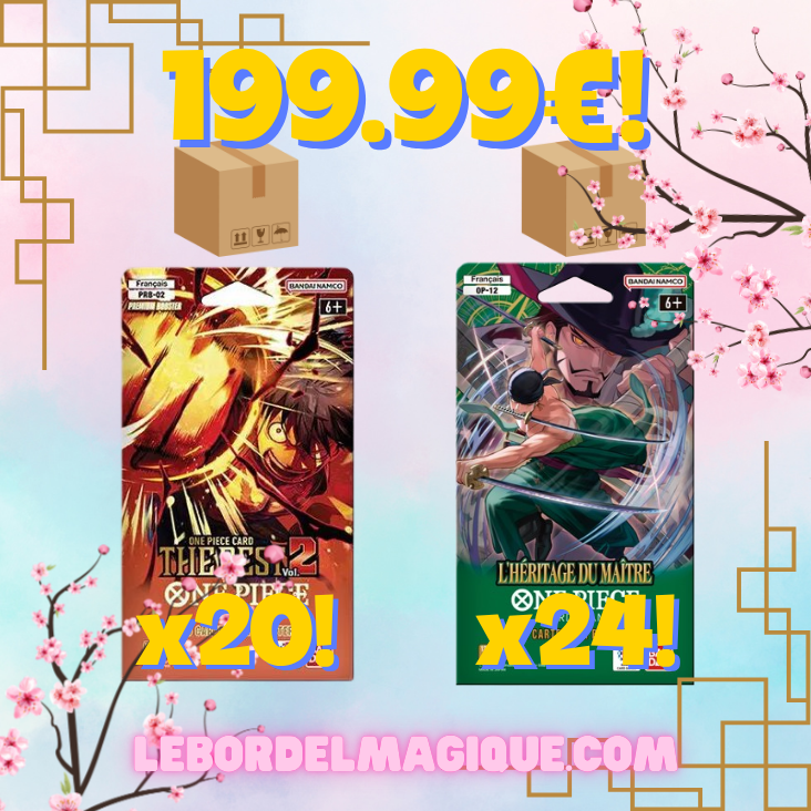 PROMO One Piece 2 Cases  FR au choix