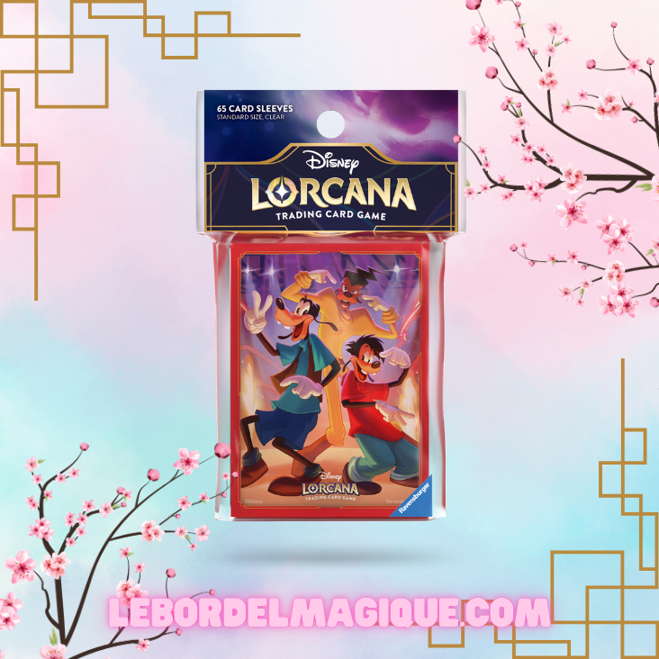 Sleeve Lorcana Dingo et max
