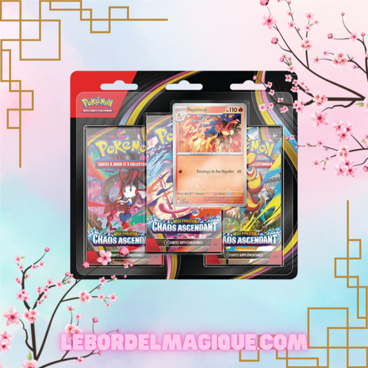Tripack Pokemon ME04 Chaos Ascendant