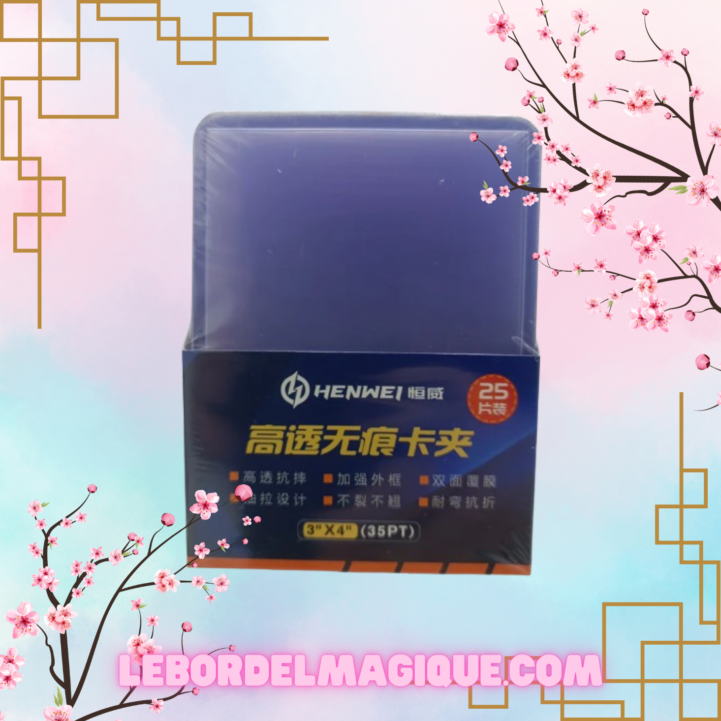 Toploaders 3"x4" Qualité PREMIUM
