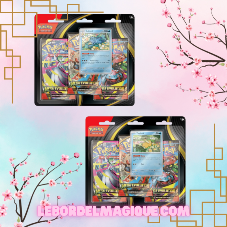 Tripack Pokemon Méga Evolution ME01