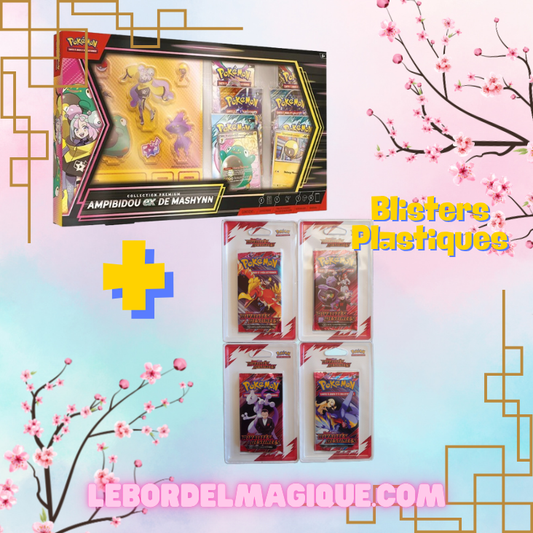 Lot Coffret Ampibidou ex de Mashynn + ArtSet EV10 Blisters Plastiques