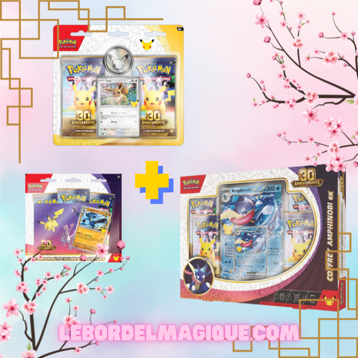 🔥VENTE PRIVÉE🔥Pokémon 30th