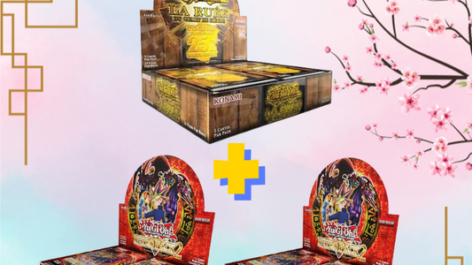 Lot Yu-Gi-Oh! 3 Displays : 1 RA04 + 2 RP02